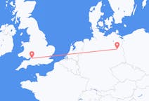 Flyreiser fra Bristol, England til Berlin, Tyskland