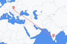 Vluchten van Bangalore naar Boedapest