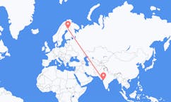 Flights from Nashik, India to Rovaniemi, Finland