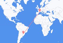 Flights from Santa Rosa, Brazil to Montpellier, France
