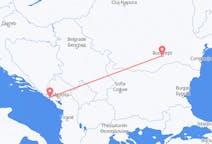 Flights from Tivat, Montenegro to Bucharest, Romania