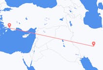 Flyreiser fra Isfahan, til Dalaman