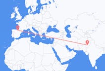 出发地 巴基斯坦木爾坦目的地 西班牙维多利亚的航班