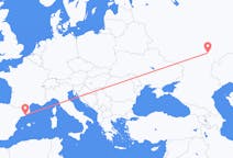 Flights from Barcelona, Spain to Saratov, Russia