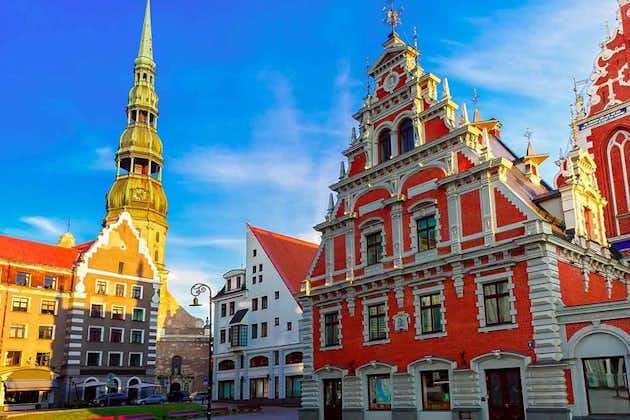 Riga-Letonia por ti mismo con chofer inglés - Van de lujo