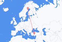 Flights from Konya, Turkey to Skellefteå, Sweden