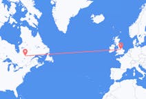 Flights from Chibougamau, Canada to Nottingham, the United Kingdom