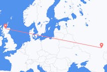 Vols depuis la ville de Saratov vers la ville d'Inverness