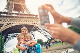 París Eiffelturninn með leiðsögn með aðgangi með lyftu