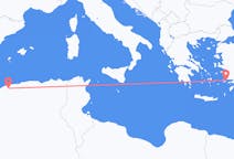 알제리 츨레프에서 출발해 그리스 코스로(으)로 가는 항공편