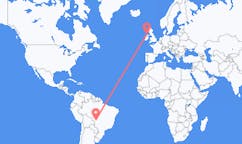 Flyreiser fra Cuiabá, Brasil til Derry, Nord-Irland