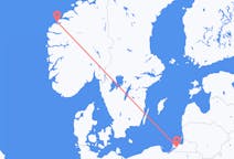 Flights from Kaliningrad, Russia to Ålesund, Norway