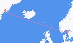 Flights from Tasiilaq, Greenland to Gothenburg, Sweden