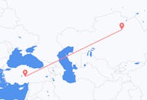 Flyreiser fra Nur-Sultan, Kasakhstan til Nevsehir, Tyrkia
