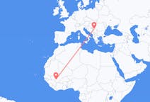 Flyreiser fra Bamako, Mali til Beograd, Serbia