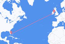 Flyrejser fra Miami til Dublin