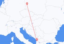 Flights from Tirana, Albania to Zielona Góra, Poland