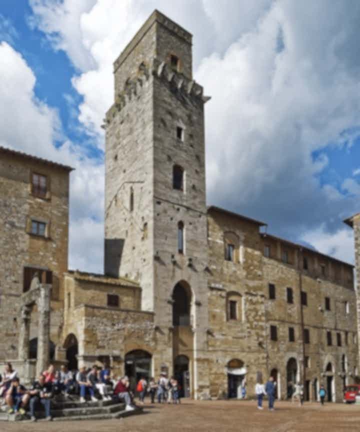 Hotellit ja majoituspaikat San Gimignanossa, Italiassa
