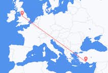 Flüge von Manchester, England nach Antalya, die Türkei