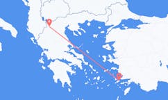 Fly fra Kastoria til Kos