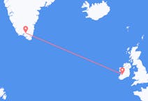 Flyreiser fra Narsarsuaq, Grønland til Shannon, Irland