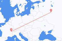 Vols de Genève, Suisse pour Moscou, Russie