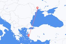 Vluchten van Odessa naar Samos