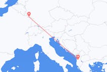 Flyg från Saarbrücken till Tirana
