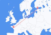 Vols de Tallinn, Estonie pour Nantes, France