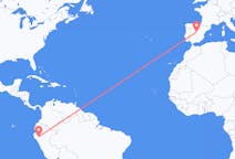 Flights from Jaén, Peru to Madrid, Spain