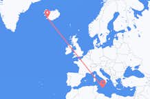 Flights from Reykjavík to Valletta