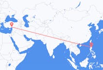 出发地 菲律宾土格加劳目的地 土耳其阿达纳的航班
