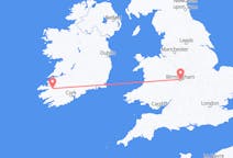 Flyg från County Kerry, Irland till birmingham, England