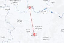 Vluchten van Belgrado, Servië naar Kraljevo, Servië