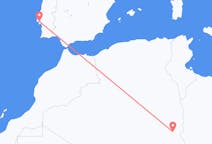 Flyreiser fra Illizi, Algerie til Lisboa, Portugal