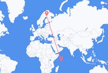 Flights from Praslin, Seychelles to Rovaniemi, Finland