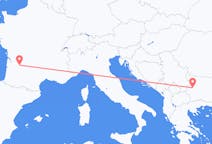 불가리아 소피아에서 출발해 프랑스 베르주라크에게(으)로 가는 항공편
