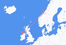 Flyg från Ørland till Donegal