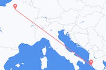 Flyreiser fra Paris, til Corfu