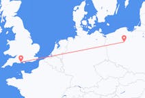 Flyreiser fra Bournemouth, England til Bydgoszcz, Polen