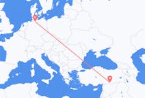 Flüge von Hamburg, Deutschland nach Şanlıurfa, die Türkei