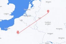 Vluchten van Paderborn, Duitsland naar Parijs, Frankrijk