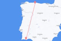 Vols de Santiago del Monte, Espagne vers District de Faro, portugal