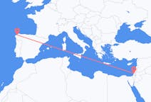 Vols de Tel Aviv, Israël vers La Corogne, Espagne