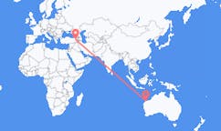 Flights from Karratha, Australia to Ağrı, Turkey