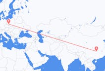 Flyrejser fra Zhangjiajie, Kina til Wrocław, Polen