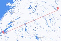 Flights from Trondheim, Norway to Vilhelmina, Sweden