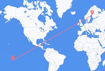 Flights from Rangiroa, French Polynesia to Vaasa, Finland
