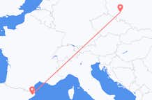 Flyreiser fra Wroclaw, Polen til Girona, Spania