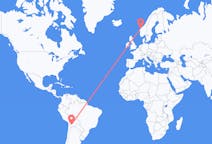 Flyreiser fra Uyuni, Bolivia til Ålesund, Norge